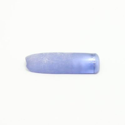 Blue Topaz #30 Lab Created Corundum Sapphire Faceting Rough for Gem Cutting - Various Sizes - Split Boule #BEGIN