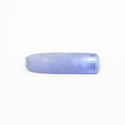 Blue Topaz #30 Lab Created Corundum Sapphire Faceting Rough for Gem Cutting - Various Sizes - Split Boule #BEGIN