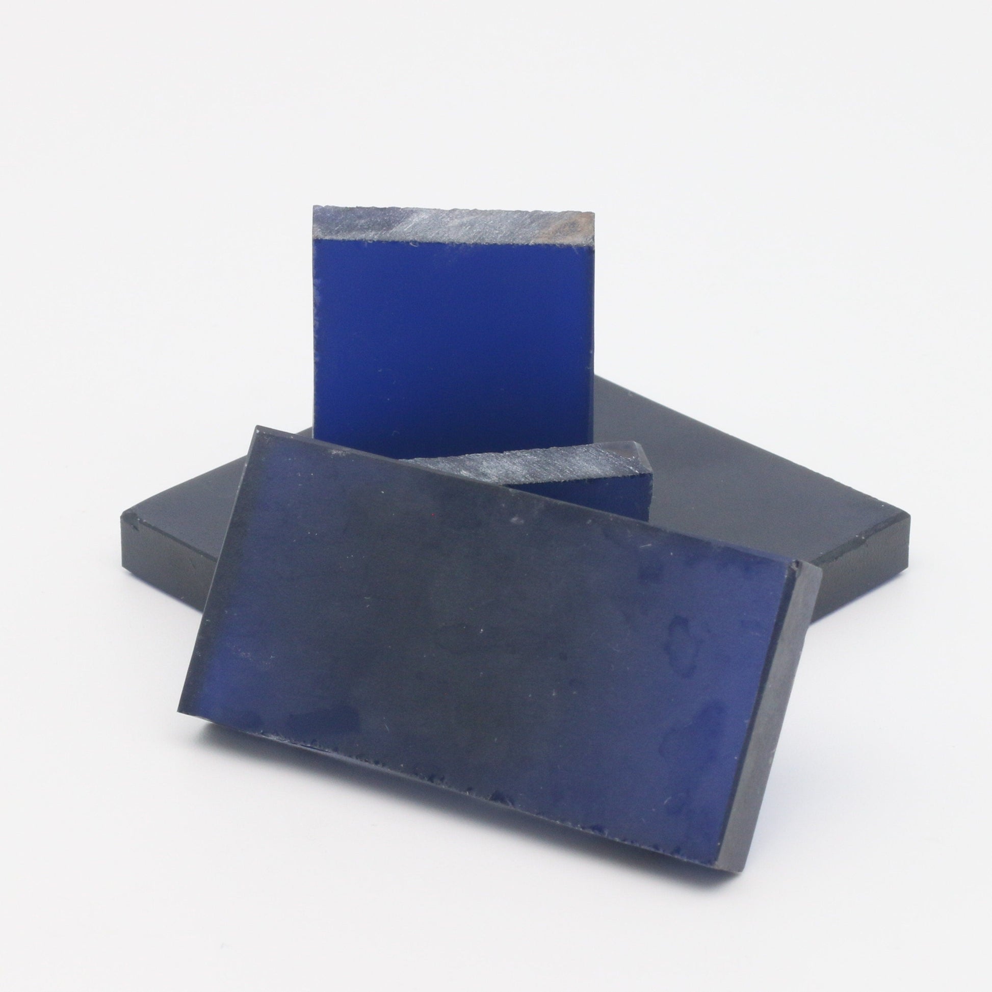 Blue YAG Polycrystalline (Ceramic) Faceting Rough : #BEGIN