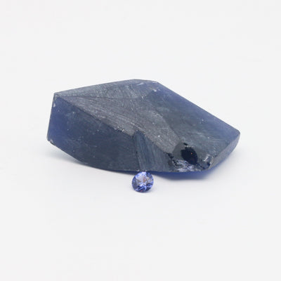 Blue YAG Faceting Rough for Gem Cutting - Various Sizes #BEGIN