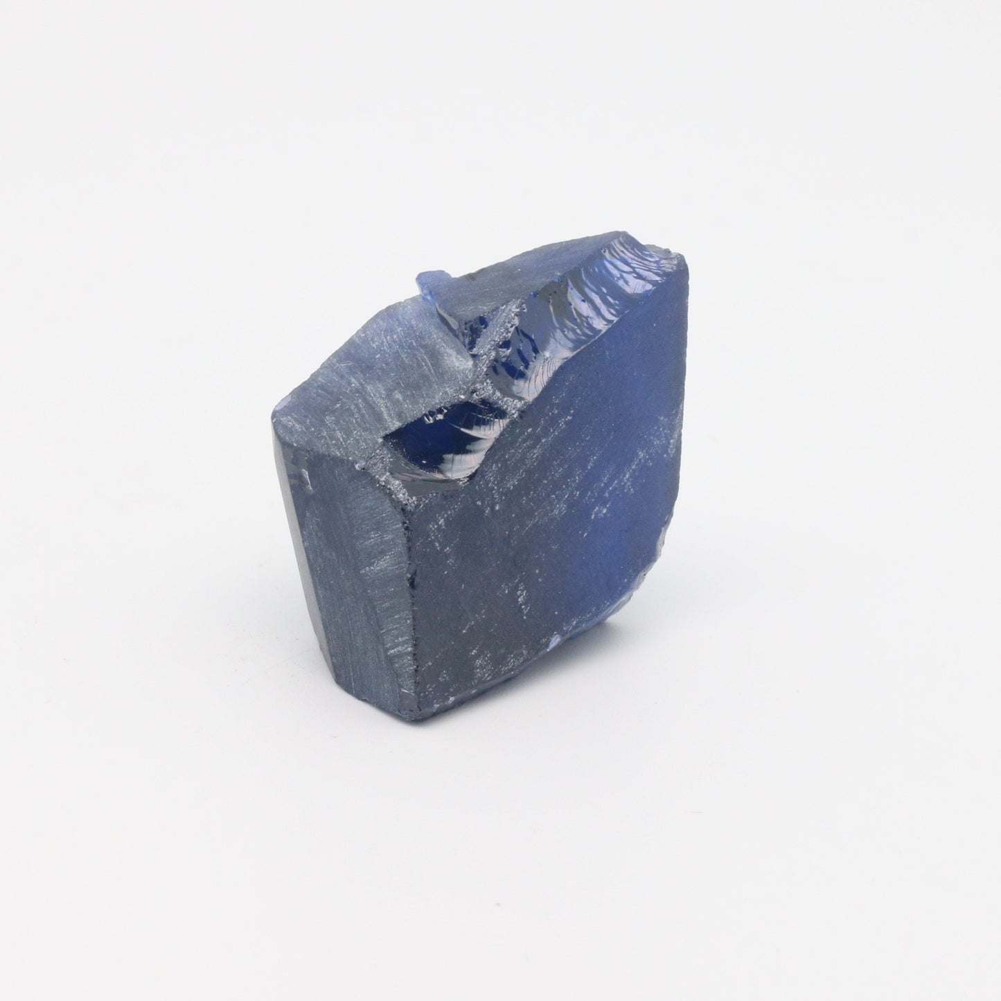 Blue YAG Faceting Rough for Gem Cutting - Various Sizes #BEGIN