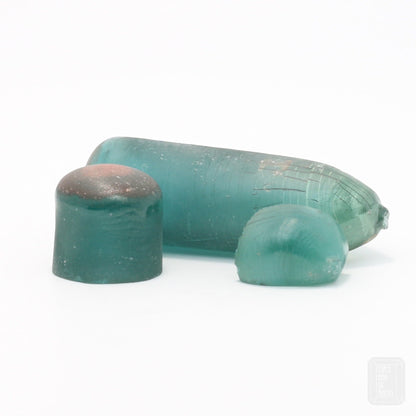 Brazil Emerald Green #137-Djeva Lab Created Spinel Faceting Rough for Gem Cutting - Various Sizes #BEGIN