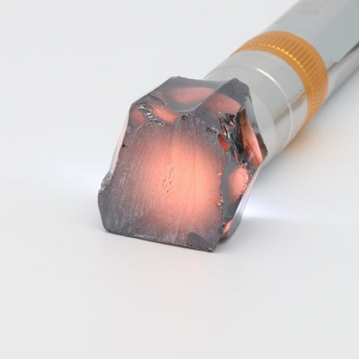 Brown Diamond Cubic Zirconia Faceting Rough for Gem Cutting - Various Sizes #BEGIN