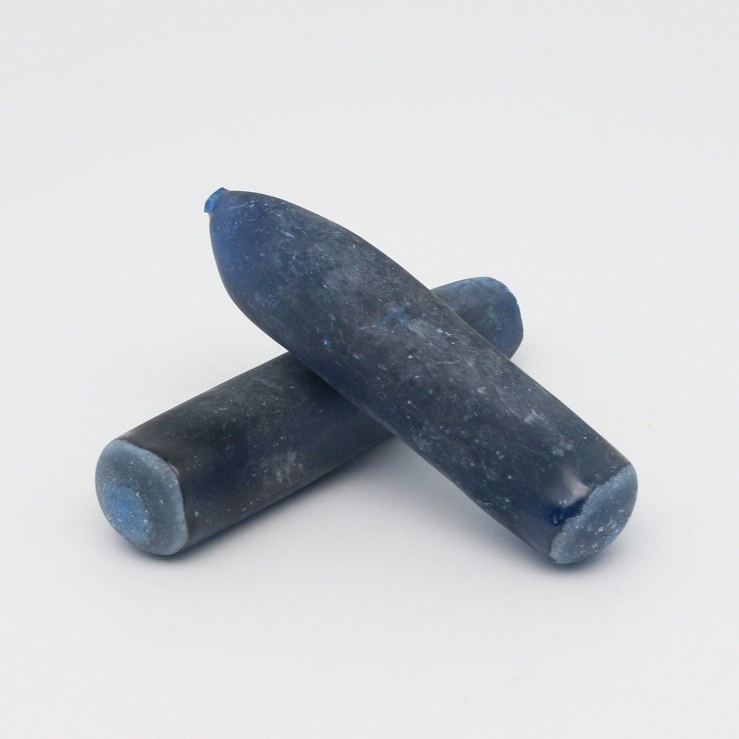 Burma Dark Blue #113-Djeva Lab Created Spinel Faceting Rough for Gem Cutting - Various Sizes #BEGIN