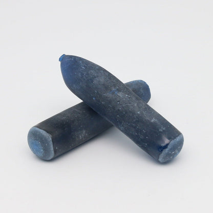 Burma Dark Blue #113-Djeva Lab Created Spinel Faceting Rough for Gem Cutting - Various Sizes #BEGIN