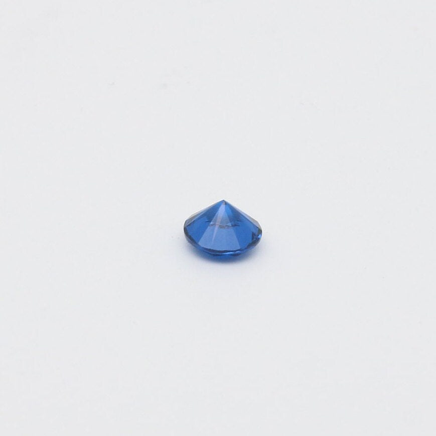 Burma Dark Blue #113-Djeva Lab Created Spinel Faceting Rough for Gem Cutting - Various Sizes #BEGIN