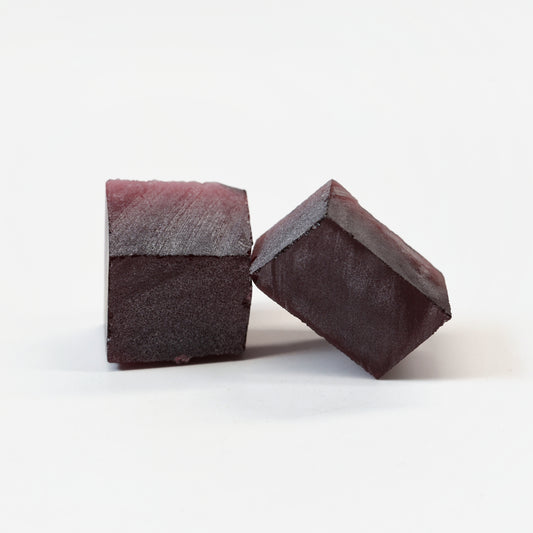 Nanosital Simulated Red Garnet Lab Created Faceting Rough for Gem Cutting - #C-13 - Various Sizes : #BEGIN