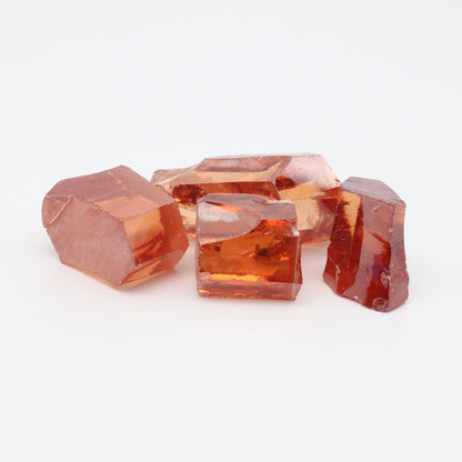 Champagne Cubic Zirconia Faceting Rough for Gem Cutting - Various Sizes #BEGIN