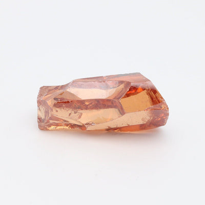 Champagne Cubic Zirconia Faceting Rough for Gem Cutting - Various Sizes #BEGIN