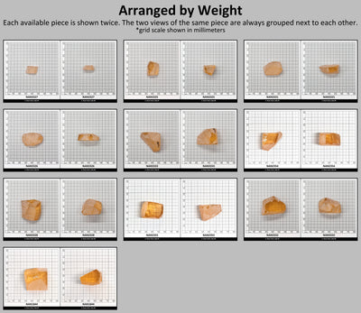 Nanosital Simulated Champagne Morganite Lab Created Faceting Rough for Gem Cutting - #777 - Various Sizes #BEGIN