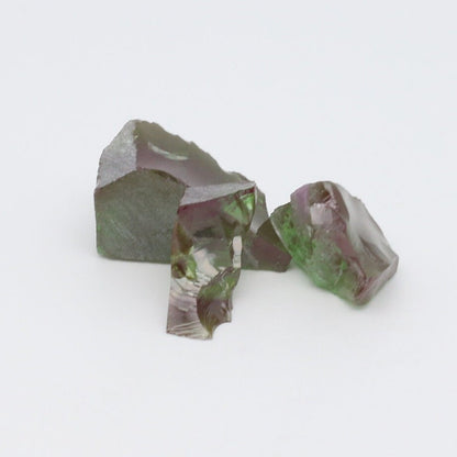 Christmas Garnet YAG Cr3+:YAG Faceting Rough for Gem Cutting - Various Sizes : #BEGIN