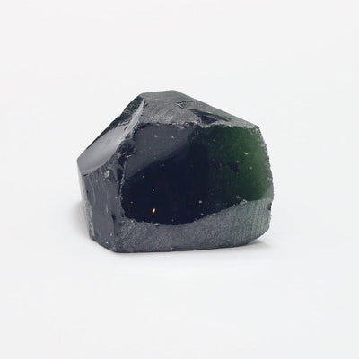 Nanosital Simulated Chrome Diopside Lab Created Faceting Rough for Gem Cutting - #A-450 - Various Sizes #BEGIN