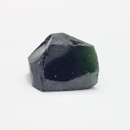 Nanosital Simulated Chrome Diopside Lab Created Faceting Rough for Gem Cutting - #A-450 - Various Sizes #BEGIN