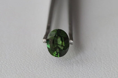 Nanosital Simulated Chrome Diopside Lab Created Faceting Rough for Gem Cutting - #A-450 - Various Sizes #BEGIN