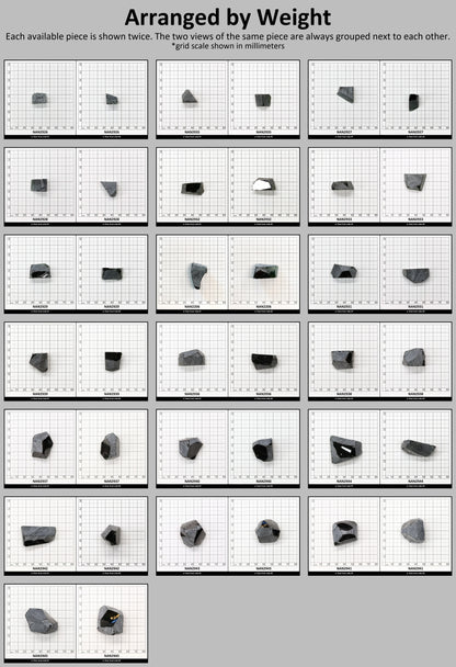 Nanosital Simulated Chrome Diopside Lab Created Faceting Rough for Gem Cutting - #A-450 - Various Sizes #BEGIN