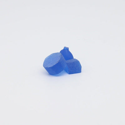 Cobalt Blue #114-Djeva Lab Created Spinel Faceting Rough for Gem Cutting - Various Sizes #BEGIN