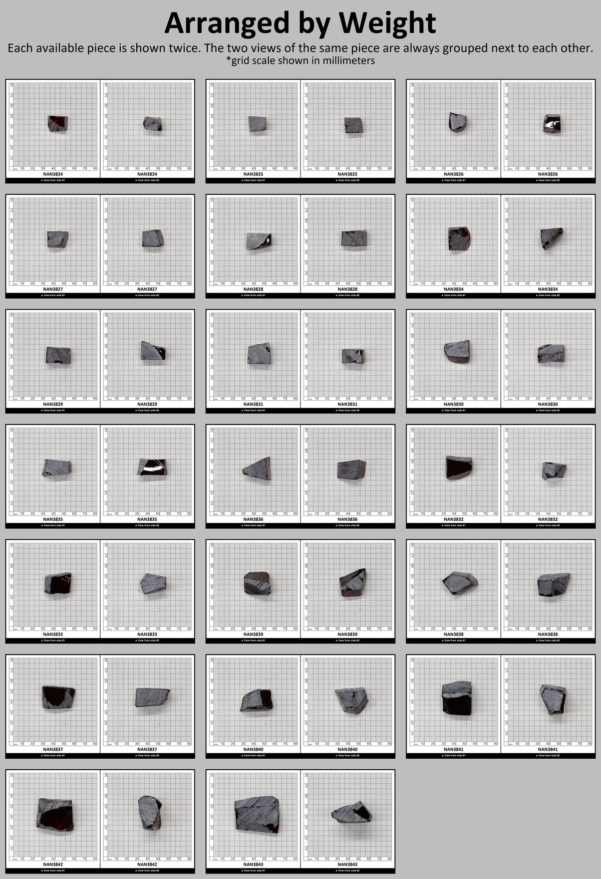 Nanosital Simulated Cognac Garnet Lab Created Faceting Rough for Gem Cutting - #E-120 - Various Sizes : #BEGIN