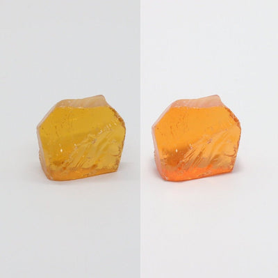 Nanosital Simulated Color Changing Lab Created Faceting Rough for Gem Cutting - #A-2402 - Various Sizes #BEGIN