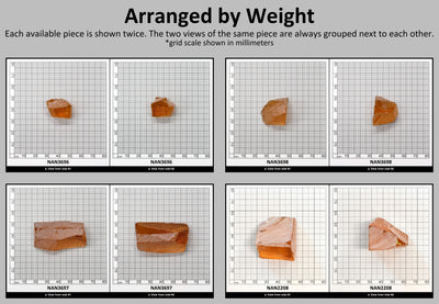 Nanosital Simulated Color Changing Lab Created Faceting Rough for Gem Cutting - #A-2402 - Various Sizes #BEGIN