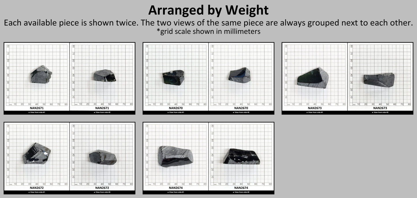 Nanosital Simulated Color Changing Lab Created Faceting Rough for Gem Cutting - #A-2869 - Various Sizes #BEGIN
