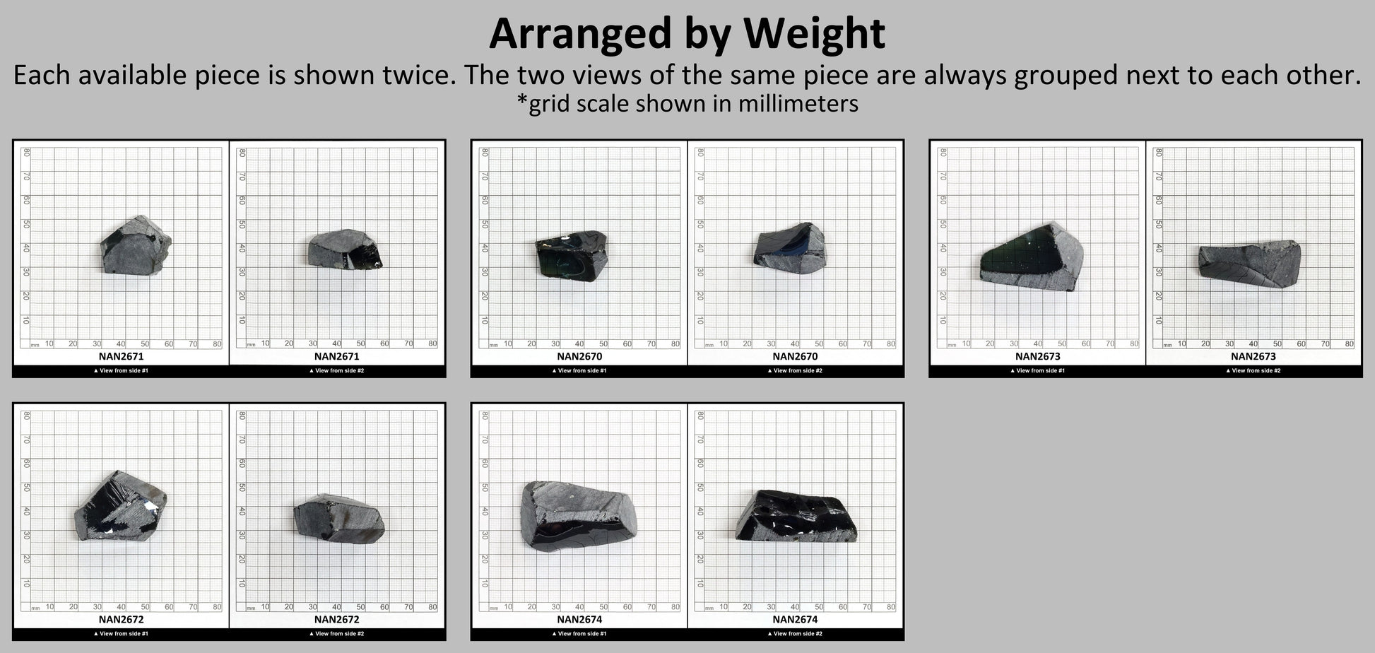 Nanosital Simulated Color Changing Lab Created Faceting Rough for Gem Cutting - #A-2869 - Various Sizes #BEGIN