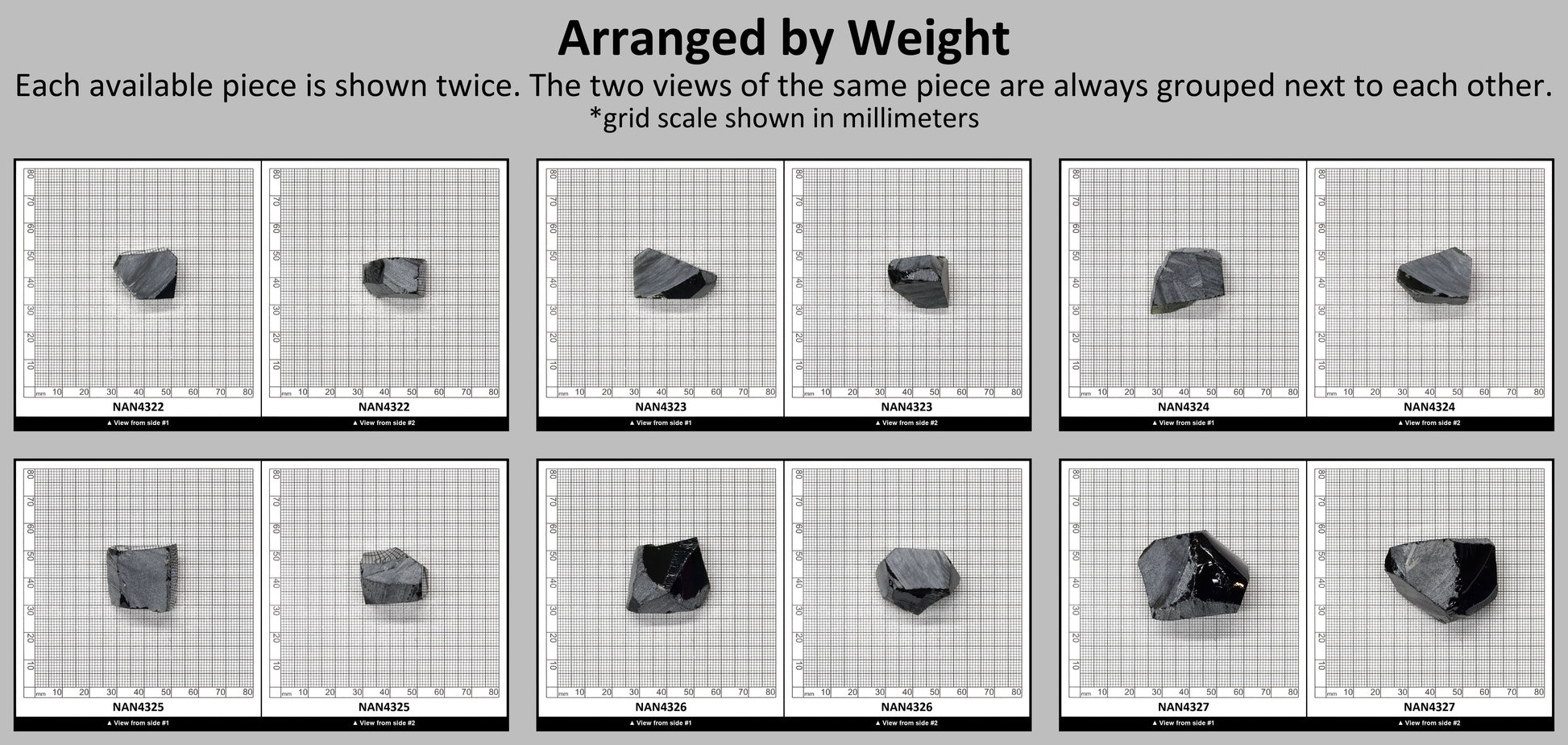 Nanosital Simulated Color Changing Lab Created Faceting Rough for Gem Cutting - #A-2869 - Various Sizes : #BEGIN