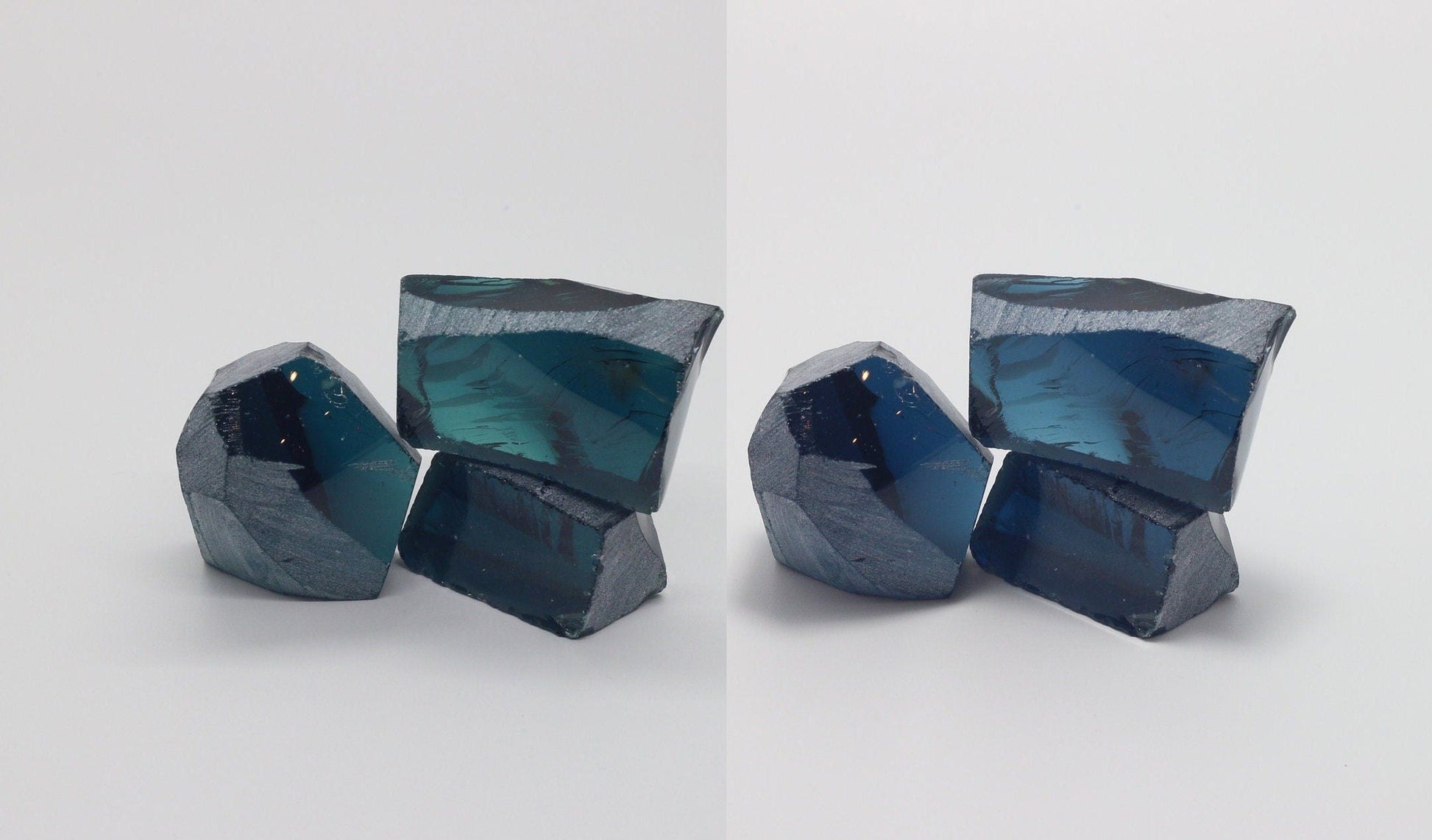 Nanosital Simulated Color Changing Lab Created Faceting Rough for Gem Cutting - #B-3113 - Various Sizes #BEGIN