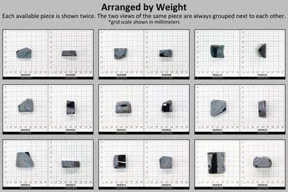 Nanosital Simulated Color Changing Lab Created Faceting Rough for Gem Cutting - #B-3113 - Various Sizes #BEGIN