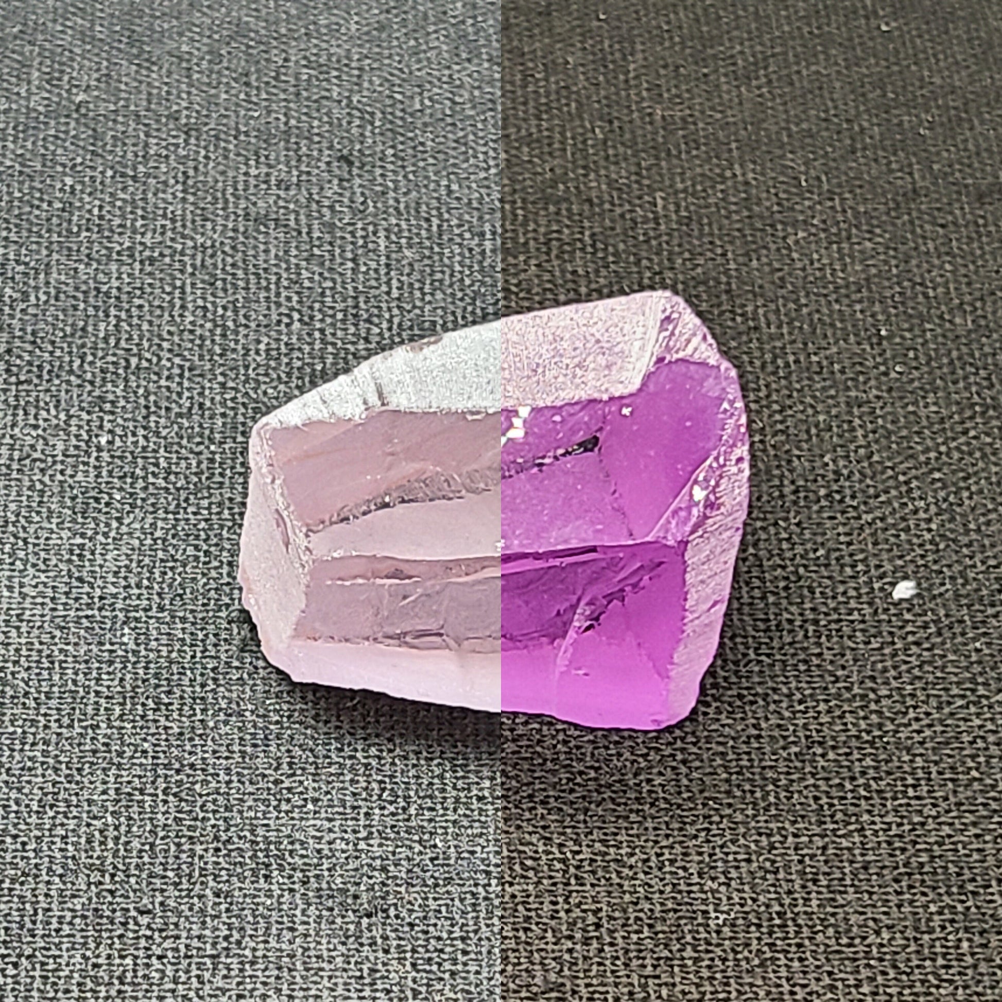 Nanosital Simulated Color Changing Lab Created Faceting Rough for Gem Cutting - #115 - Various Sizes #BEGIN