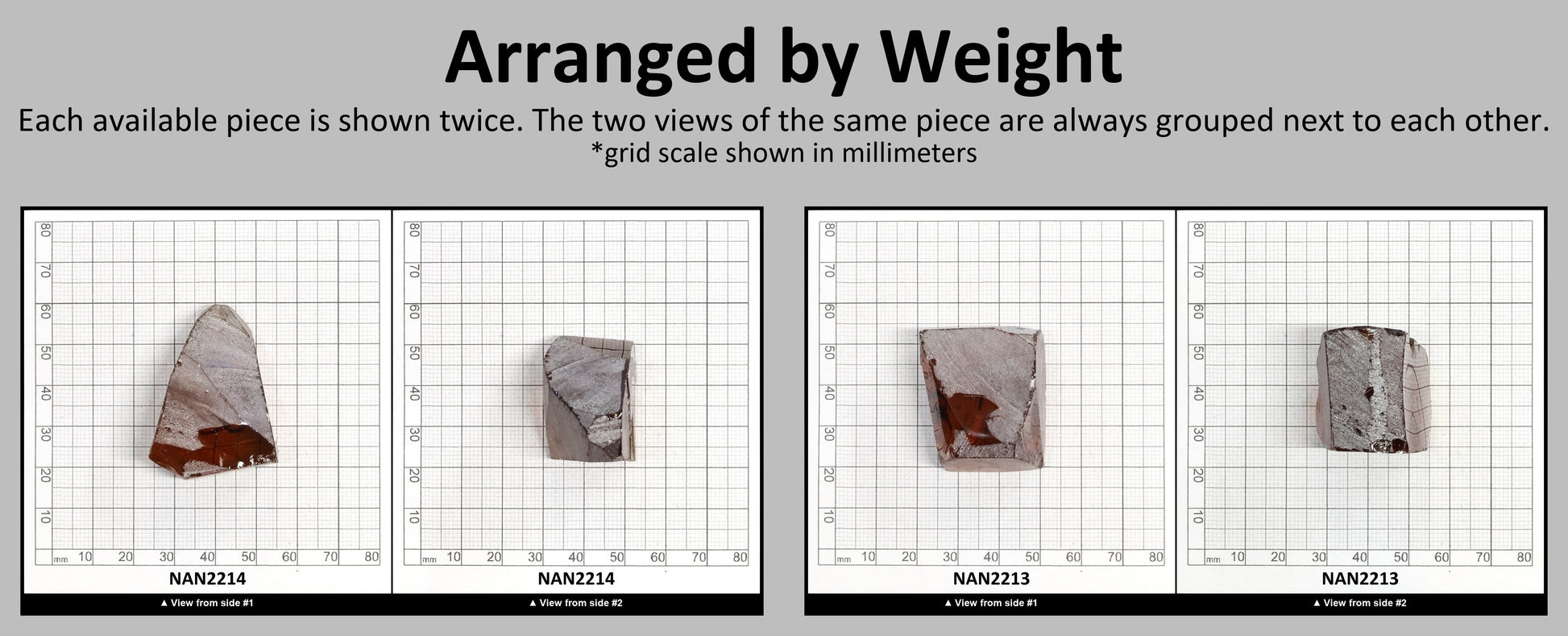 Nanosital Simulated Color Changing Lab Created Faceting Rough for Gem Cutting - #E-99 - Various Sizes #BEGIN