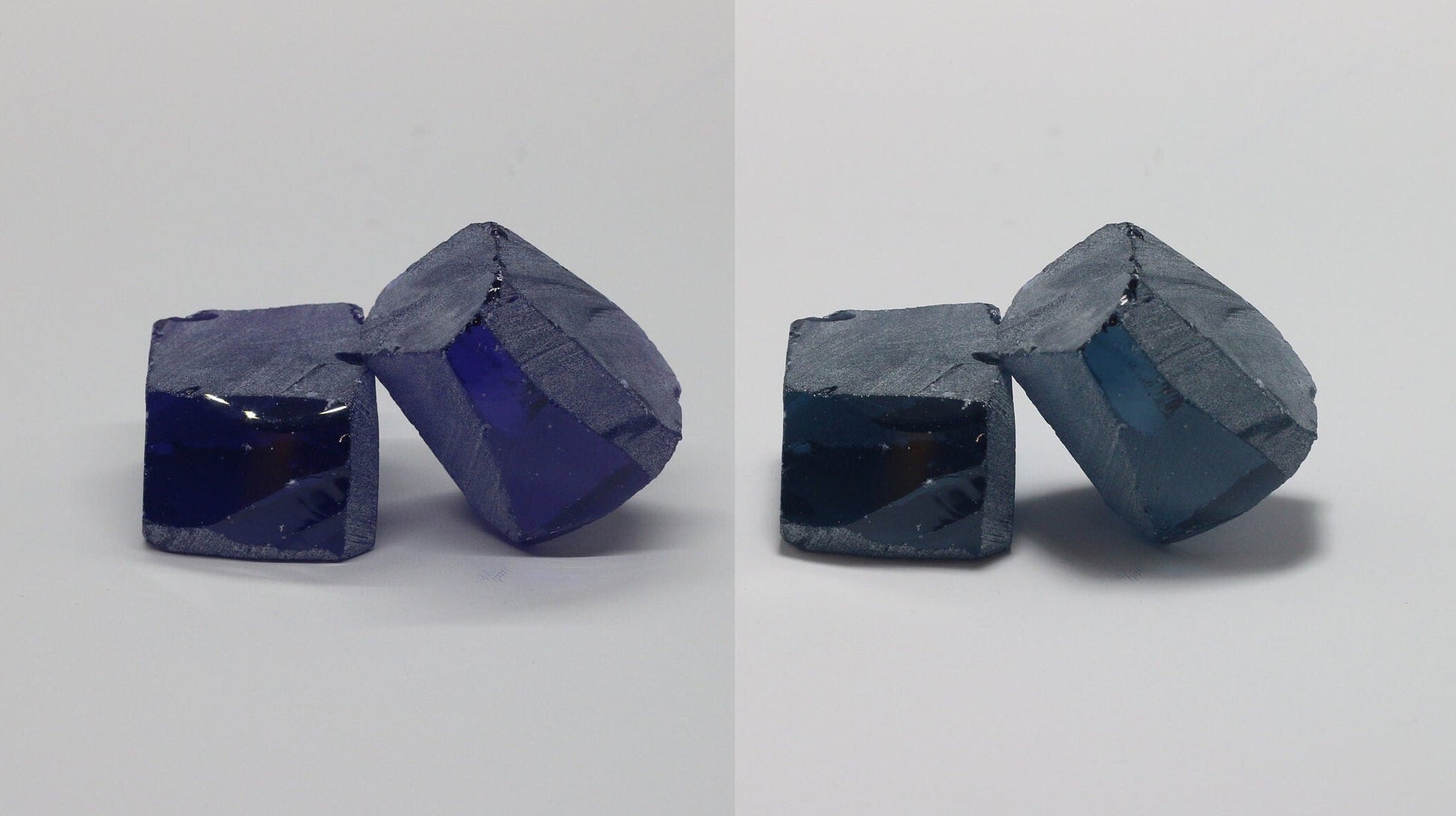 Nanosital Simulated Color Changing Lab Created Faceting Rough for Gem Cutting - #E-212 - Various Sizes #BEGIN