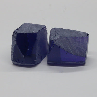 Nanosital Simulated Color Changing Lab Created Faceting Rough for Gem Cutting - #E-212 - Various Sizes #BEGIN