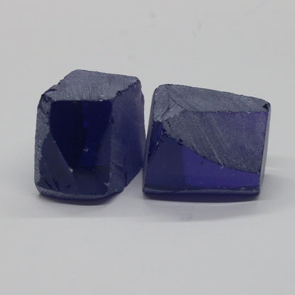 Nanosital Simulated Color Changing Lab Created Faceting Rough for Gem Cutting - #E-212 - Various Sizes #BEGIN