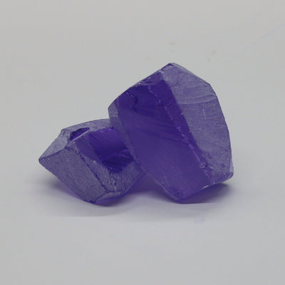Nanosital Simulated Color Changing Lab Created Faceting Rough for Gem Cutting - #E-260 - Various Sizes #BEGIN