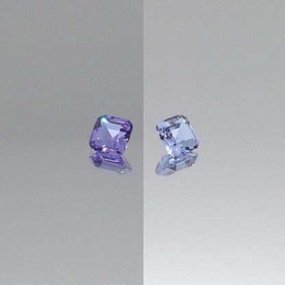 Nanosital Simulated Color Changing Lab Created Faceting Rough for Gem Cutting - #E-260 - Various Sizes #BEGIN