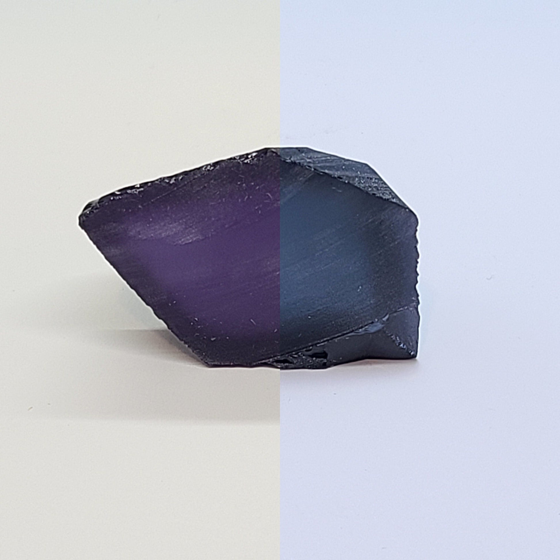 Nanosital Simulated Color Changing Lab Created Faceting Rough for Gem Cutting - #E-116 - Various Sizes #BEGIN