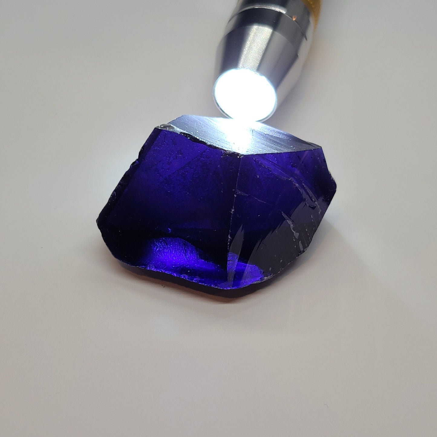 Nanosital Simulated Color Changing Lab Created Faceting Rough for Gem Cutting - #E-116 - Various Sizes #BEGIN
