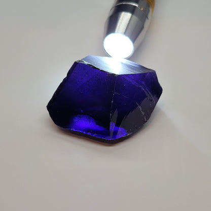 Nanosital Simulated Color Changing Lab Created Faceting Rough for Gem Cutting - #E-116 - Various Sizes #BEGIN