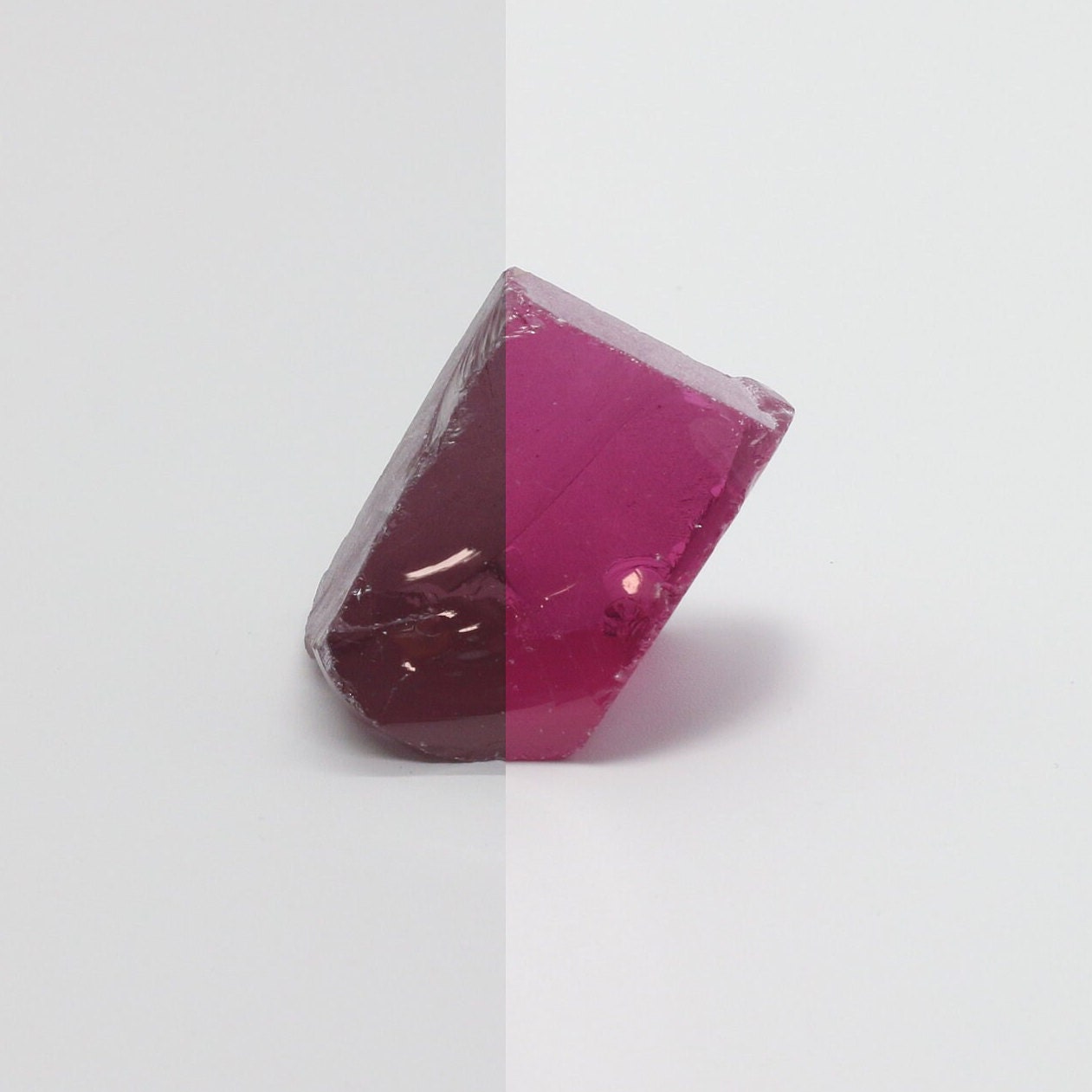 Nanosital Simulated Color Changing Lab Created Faceting Rough for Gem Cutting - #69 - Various Sizes #BEGIN