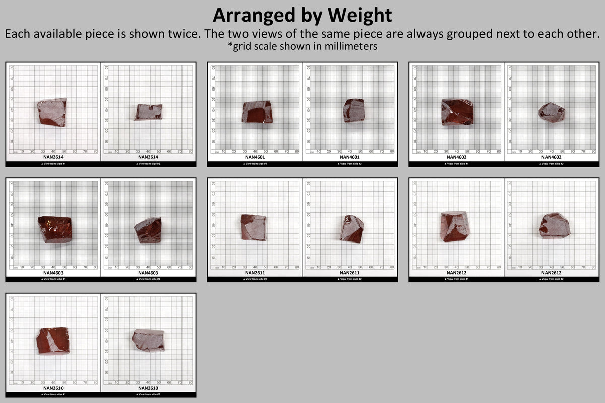 Nanosital Simulated Color Changing Lab Created Faceting Rough for Gem Cutting - #69 - Various Sizes : #BEGIN
