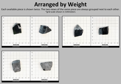 Nanosital Simulated Color Changing Lab Created Faceting Rough for Gem Cutting - #A-2708 - Various Sizes #BEGIN