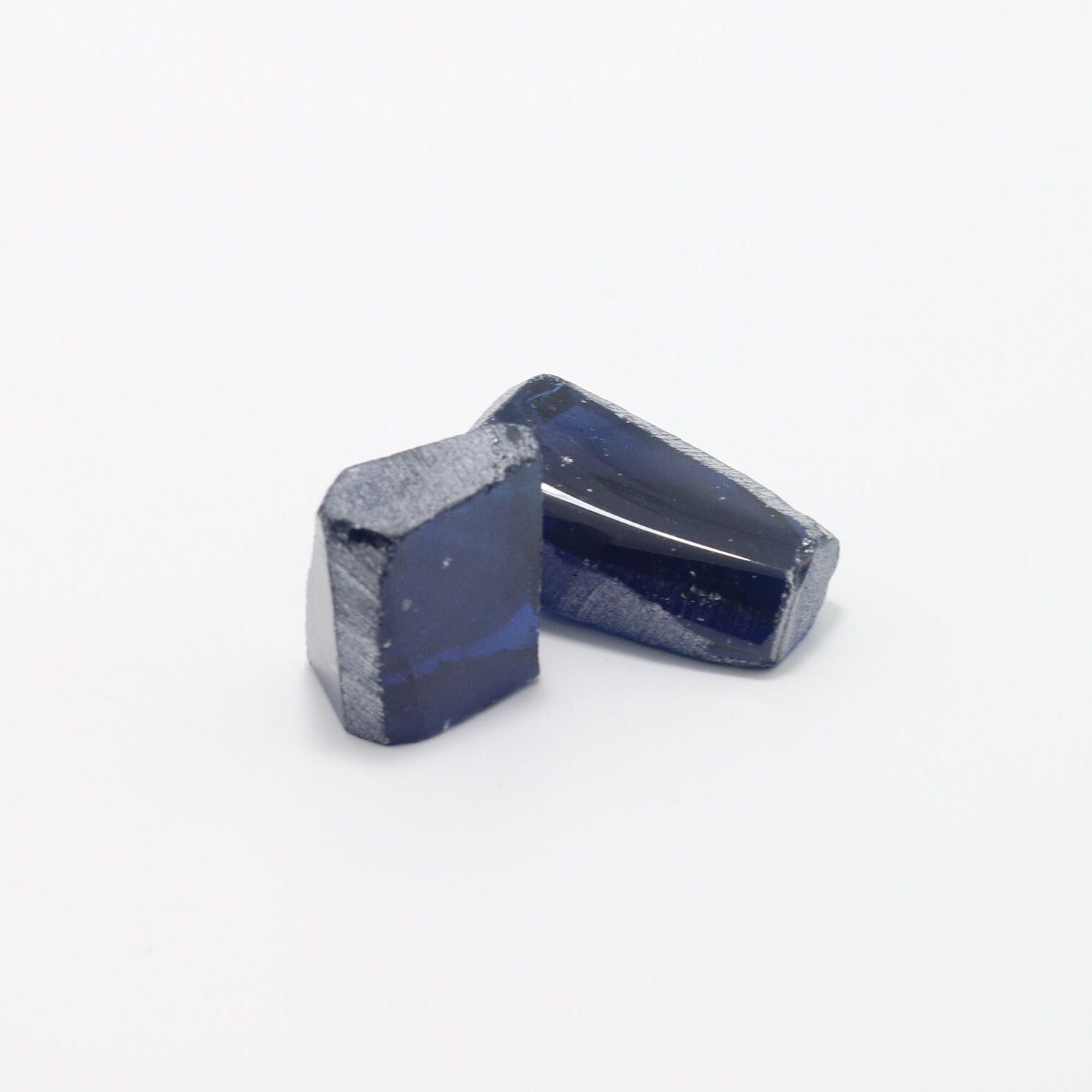 Nanosital Simulated Color Changing Lab Created Faceting Rough for Gem Cutting - #E-158 - Various Sizes #BEGIN