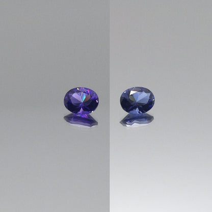 Nanosital Simulated Color Changing Lab Created Faceting Rough for Gem Cutting - #E-117 - Various Sizes #BEGIN