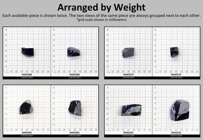 Nanosital Simulated Color Changing Lab Created Faceting Rough for Gem Cutting - #E-117 - Various Sizes #BEGIN