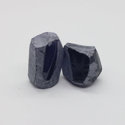Nanosital Simulated Color Changing Lab Created Faceting Rough for Gem Cutting - #E-279 - Various Sizes #BEGIN