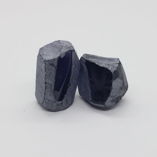 Nanosital Simulated Color Changing Lab Created Faceting Rough for Gem Cutting - #E-279 - Various Sizes #BEGIN