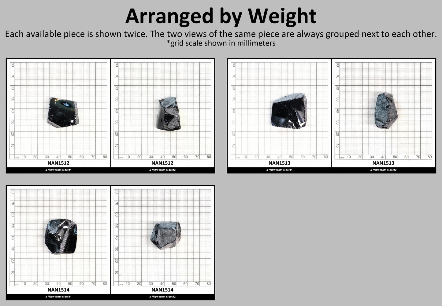 Nanosital Simulated Color Changing Lab Created Faceting Rough for Gem Cutting - #E-279 - Various Sizes #BEGIN