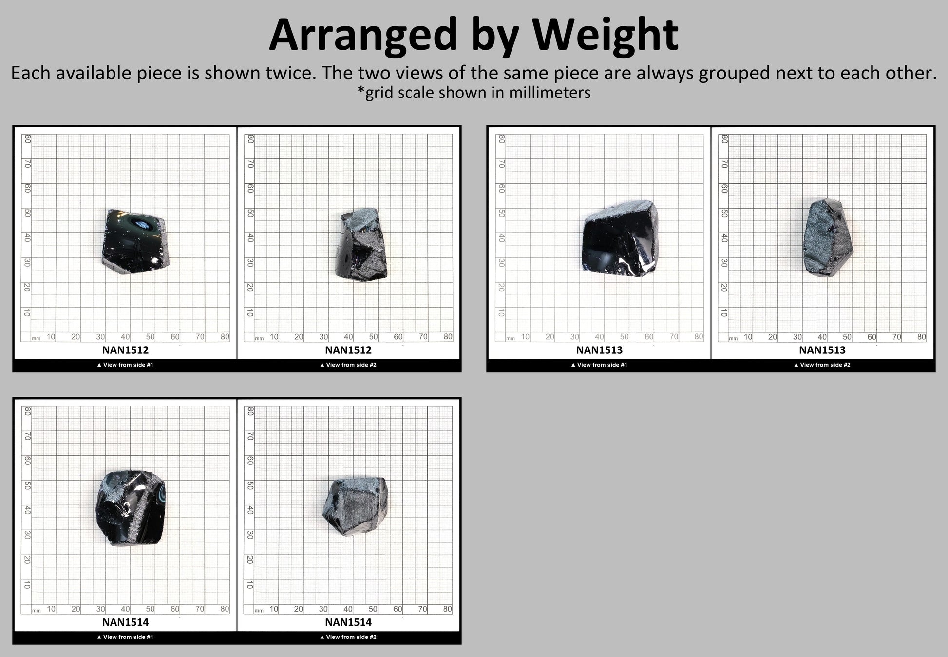 Nanosital Simulated Color Changing Lab Created Faceting Rough for Gem Cutting - #E-279 - Various Sizes #BEGIN