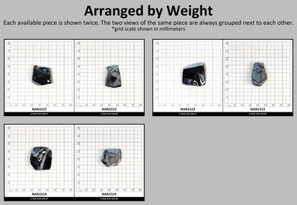 Nanosital Simulated Color Changing Lab Created Faceting Rough for Gem Cutting - #E-279 - Various Sizes #BEGIN