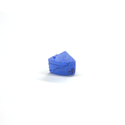 Lab-Created Cobalt Spinel – High-Clarity Neon Blue Rough Crystal